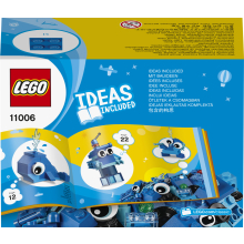                             LEGO® Classic 11006 Modré kreativní kostičky                        