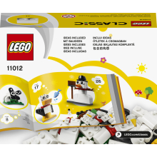                             LEGO® Classic 11012 Bílé kreativní kostky                        