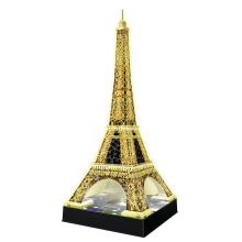                             Puzzle 3D Eiffelova věž noční edice 216 dílků                        