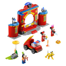                             LEGO® Mickey &amp; Friends 10776 Hasičská stanice a auto Mickeyho přátel                        