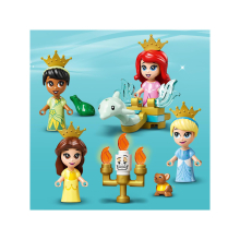                             LEGO® I Disney Princess™  43193 Ariel, Kráska, Popelka a Tiana a jejich pohádková kniha dobrodružstv                        