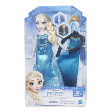                             Frozen panenka s náhradními šaty                        