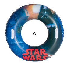                             Bestway Nafukovací kruh Star Wars 91 cm                        