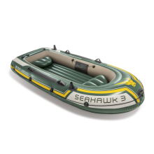                             INTEX 68380NP Sada člun Seahawk 3 s ruční pumpou a hliníkovými pádly 68614                        