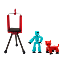                             Stikbot sada figurka + zvířátko se stativem                        