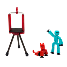                             Stikbot sada figurka + zvířátko se stativem                        