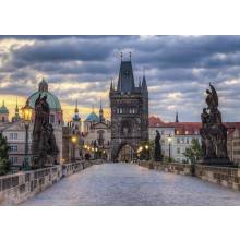                             Puzzle Praha: Procházka po Karlově mostě 1000 dílků                        