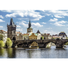                             Puzzle Praha: Pohled na Karlův most 1000 dílků                        
