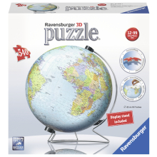                             Puzzle 3D Globus (anglický)540 dílků                        