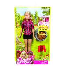                             Barbie panenka u táboráku                        