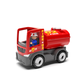 Multigo fire – cisterna s hasičem
