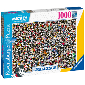 Puzzle Challenge puzzle Disney a přátelé 1000 dílků