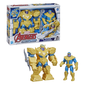 Avengers Mech Strike ve zbroji ultimate Thanos figurka