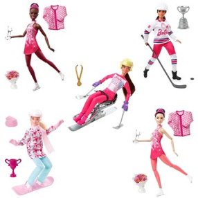 Barbie zimní sporty panenka