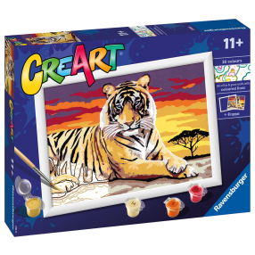 Malování podle čísel CreArt Majestátní tygr