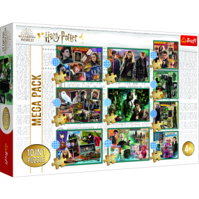 Puzzle 10v1 Harry Potter - Ve světě Harryho Pottera