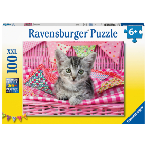 Puzzle dětské Roztomilé koťátko 100 dílků