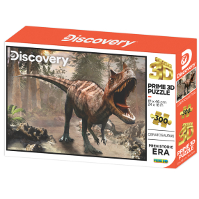 Puzzle 3D 300 dílků Ceratosaurus