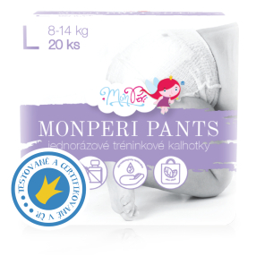 Pants L 8-14 kg 20 ks MonPeri