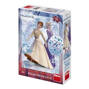 Puzzle 200 dílků Frozen diamond