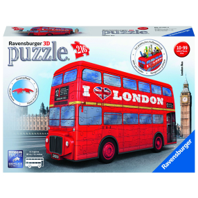 Puzzle 3D Londýnský autobus 216 dílků