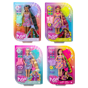 Barbie panenka a fantastické vlasové kreace