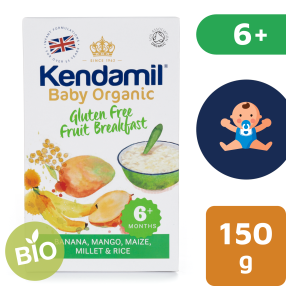 Kendamil Bezlepková Organická/BIO kaše ovocná snídaně (150 g