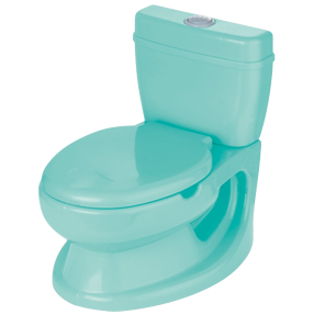 Dětská toaleta, zelená