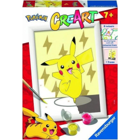 Malování podle číselCreArt Pokémon Pikachu