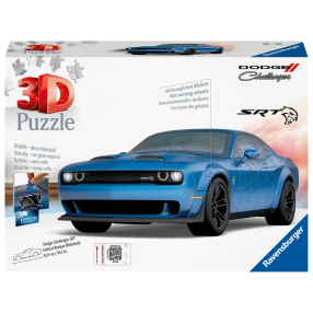 Puzzle 3D Dodge Challenger SRT Hellcat Widebody 108 dílků