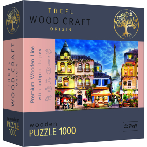 Puzzle dřevěné Francouzská alej 1000 dílků