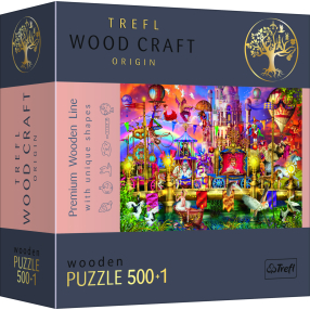 Puzzle dřevěné Magický svět 501 dílků