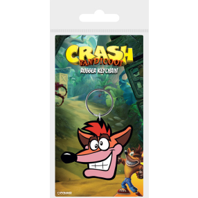 Klíčenka gumová, Crash Bandicoot - extra life