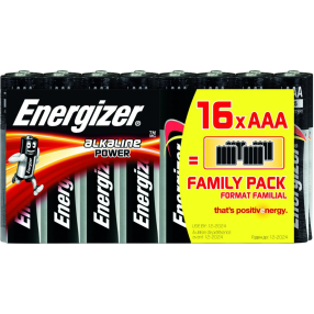 Energizer Alkaline Power AAA 16 pack