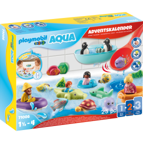 Playmobil 1.2.3 Aqua: Adventní kalendář Zábava ve vodě