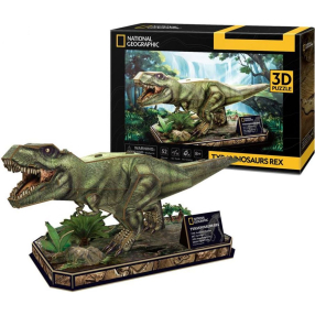 Puzzle 3D 52 dílků Tyrannosaurus REX
