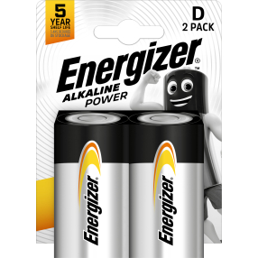 Baterie Energizer Alkaline Power D 2 pack