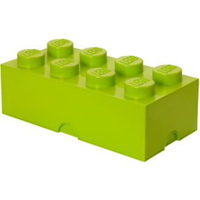 LEGO úložný box 250 x 500 x 180 mm - světle zelená