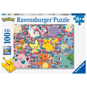 Puzzle dětské Pokémoni 100 dílků