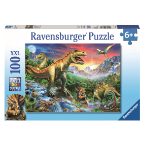 Puzzle U dinosaurů, 100 dílků