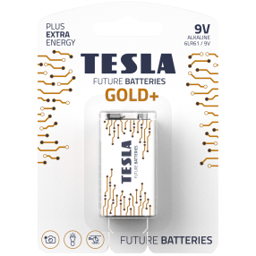 Baterie 9V gold+