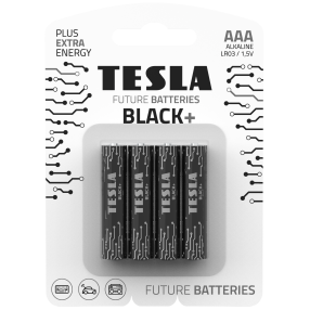 Baterie AAA black+