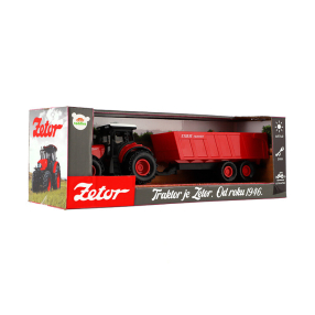 Traktor Zetor s valníkem plast 36 cm