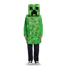Minecraft - Creeper kostým, 7-8 let