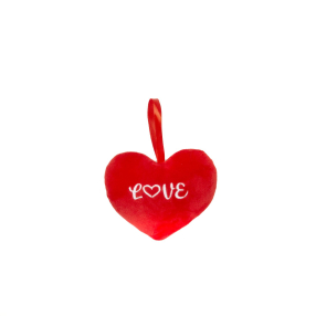 Plyšové Valentinské srdce 13 cm