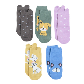 Ponožky 5 ks-více barev