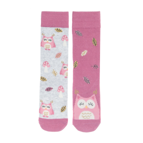 Vysoké ponožky- růžové