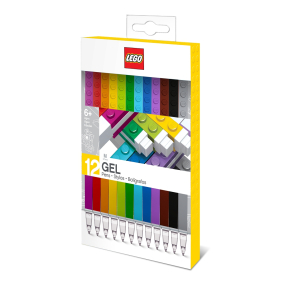 LEGO Gelová Pera, mix barev - 12 ks