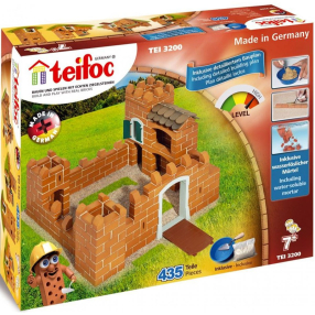 Stavebnice Teifoc Rytířský hrad II 435ks v krabici 43x33x11c
