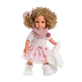 Llorens 53542 ELENA - realistická panenka s měkkým